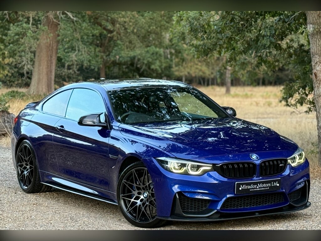 BMW M4 3.0 Biturbo Gpf Competition Coupe Dct E Blue