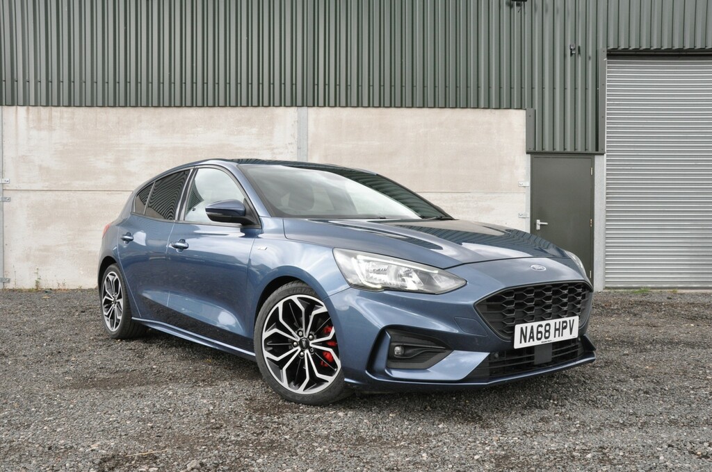 Ford Focus Hatchback 1.5 Ecoblue St-line X 2018 Blue