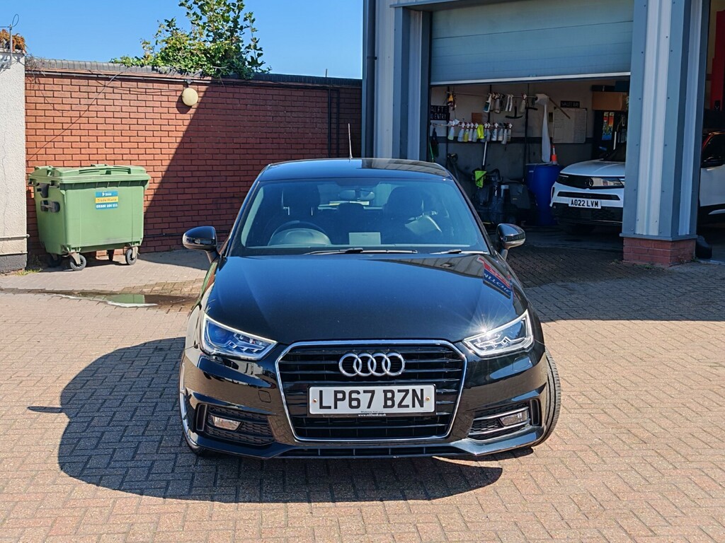 Audi A1 1.4 Tfsi S Line S Tronic LP67BZN Black #3