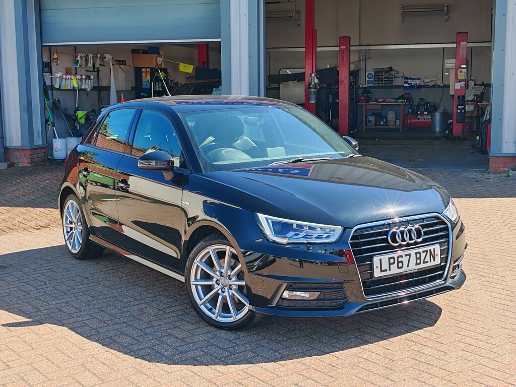 Audi A1 1.4 Tfsi S Line S Tronic LP67BZN Black #2