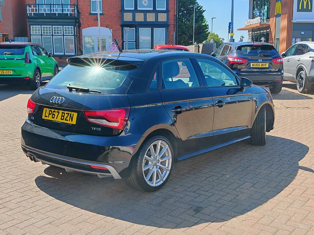 Audi A1 1.4 Tfsi S Line S Tronic LP67BZN Black #5