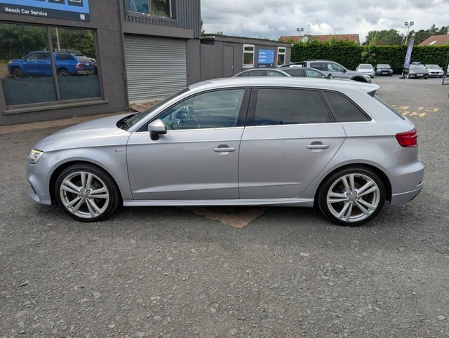 Audi A3 1.5 Tfsi Cod 35 S Line Sportback ST68UWF Silver #5