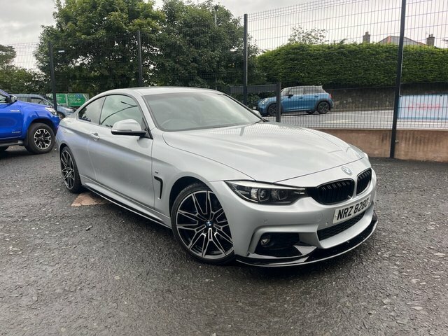 BMW 4 Series Gran Coupe 2.0 420D M Sport Coupe Euro 6 S S Silver