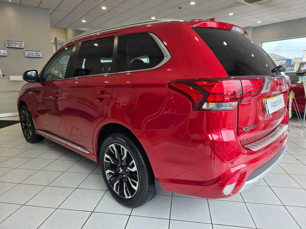 Mitsubishi Outlander 2.0H 12Kwh Gx3h Cvt 4Wd Euro 6 Ss Red #4
