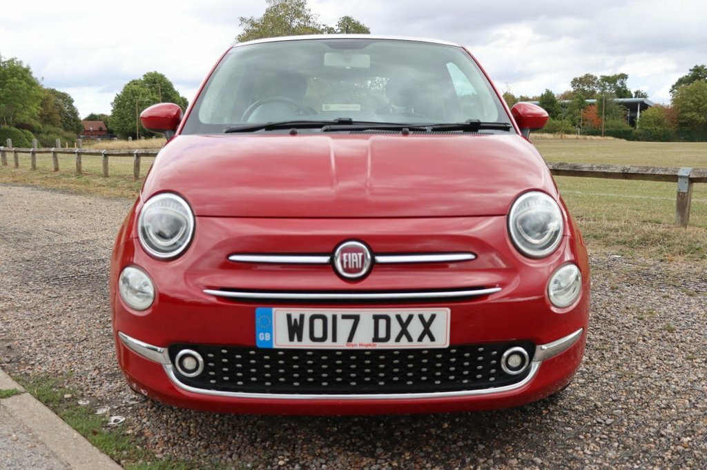 Fiat 500 Hatchback White #22