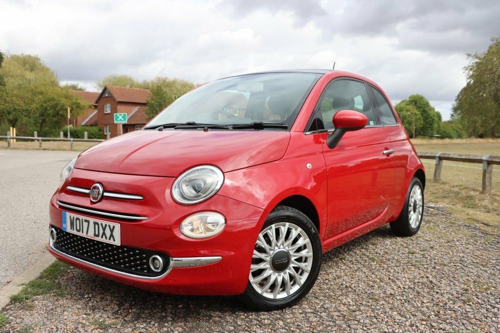Fiat 500 Hatchback White #7