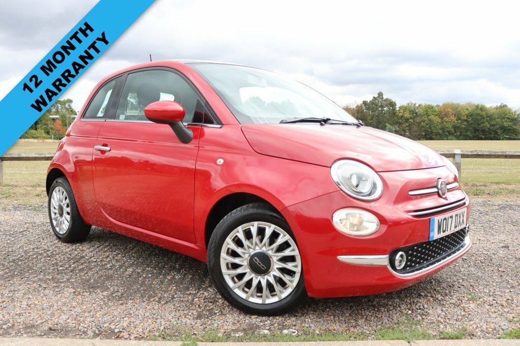 Fiat 500 1.2L Lounge Red