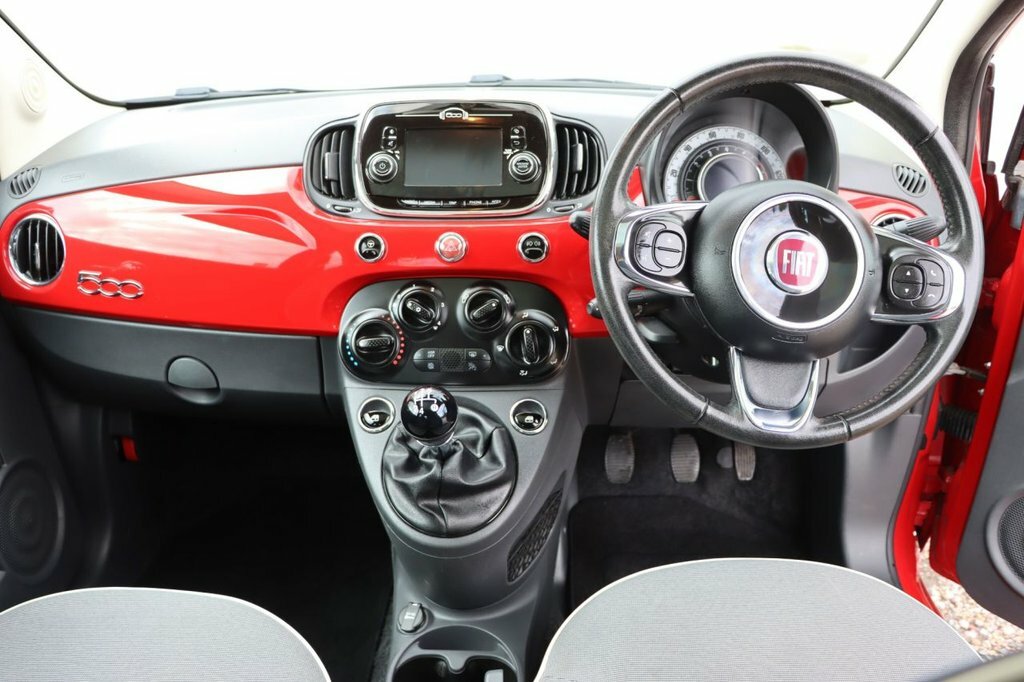 Fiat 500 Hatchback White #14