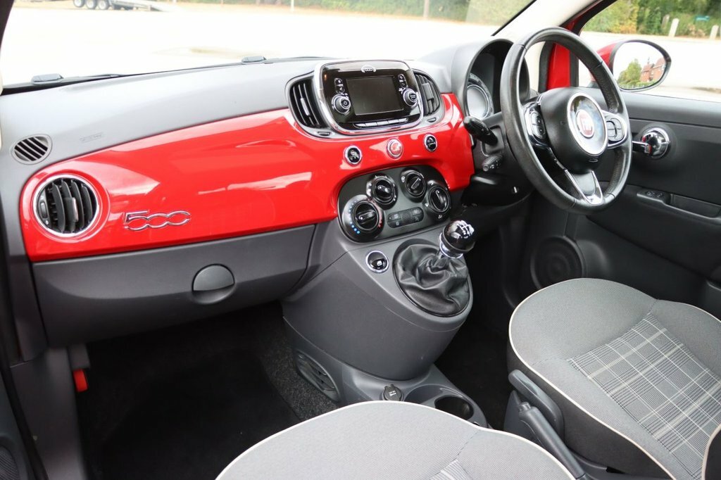 Fiat 500 Hatchback White #20