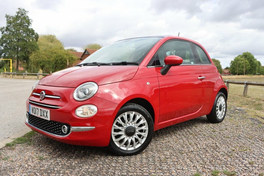 Fiat 500 Hatchback White #8