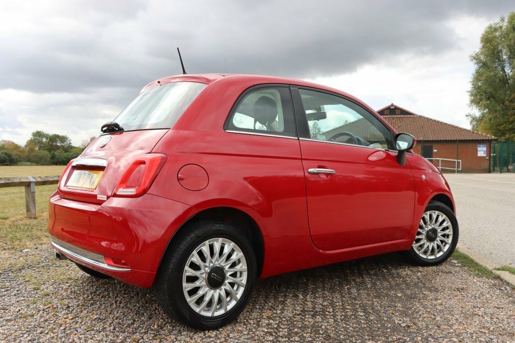 Fiat 500 Hatchback White #10