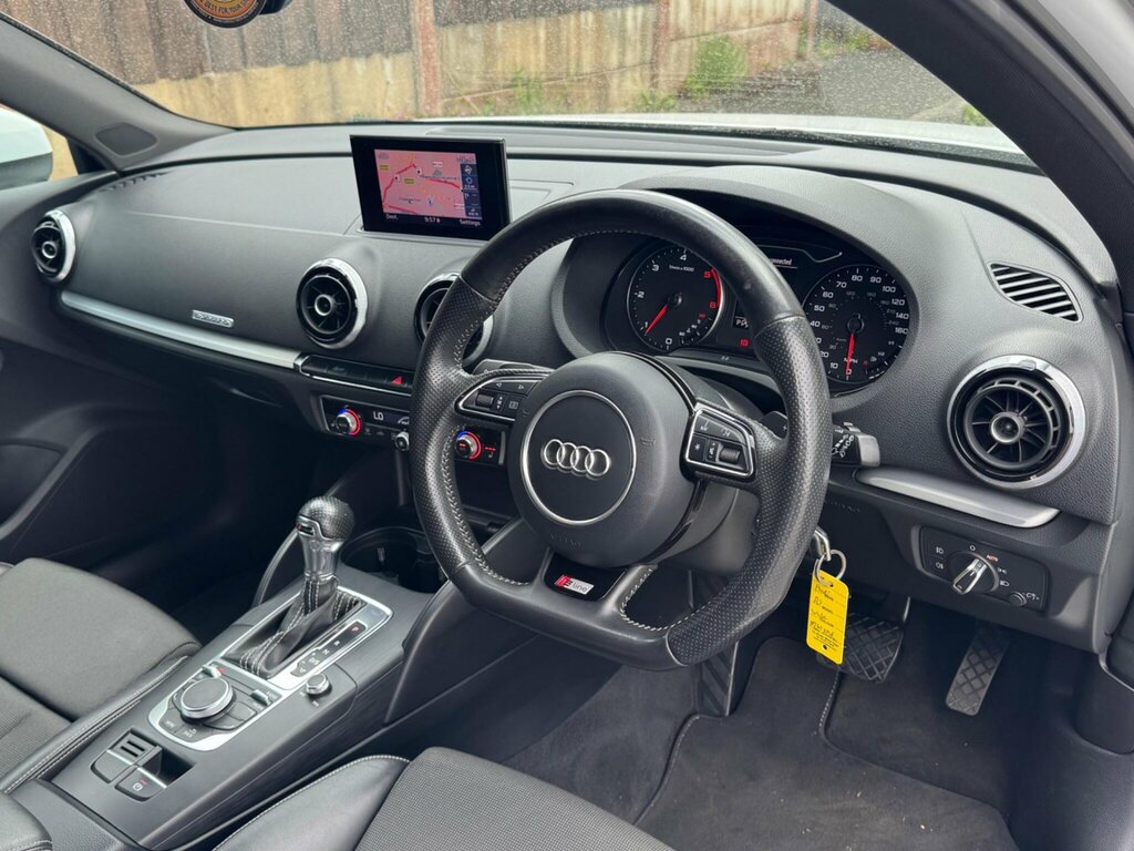 Audi A3 2.0 Tdi S Line Sportback S Tronic Quattro Euro 6 White #6