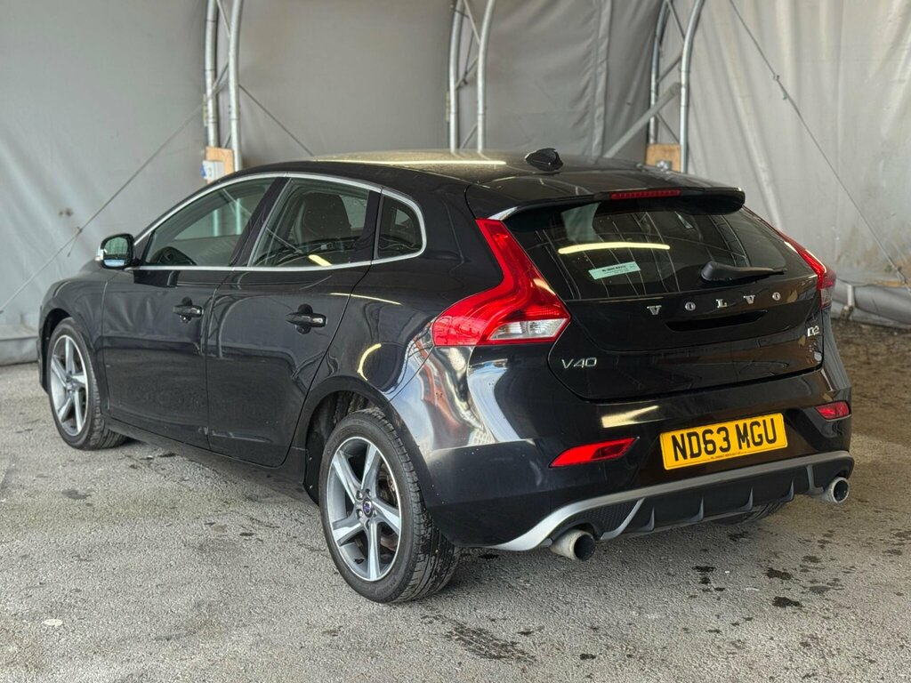 Volvo V40 1.6 D2 R-design Euro 5 Ss ND63MGU Black #6
