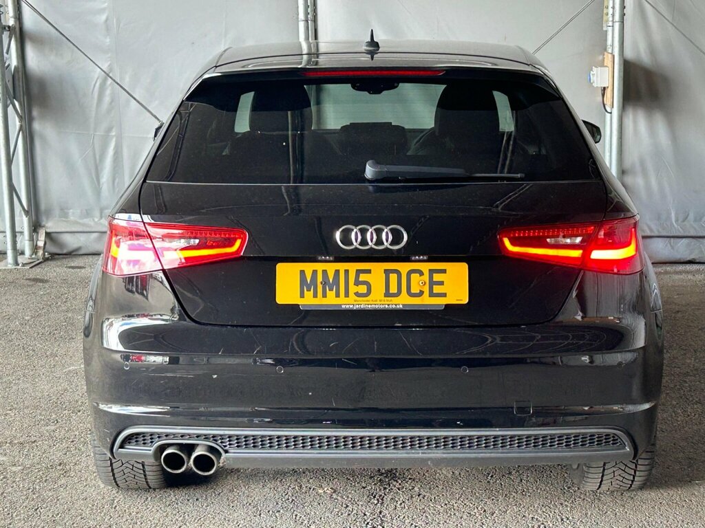 Audi A3 2.0 Tdi S Line Euro 6 Ss MM15DCE Black #4