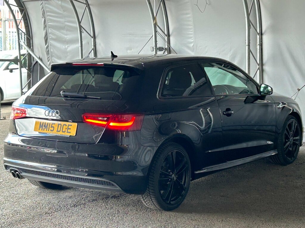 Audi A3 2.0 Tdi S Line Euro 6 Ss MM15DCE Black #6
