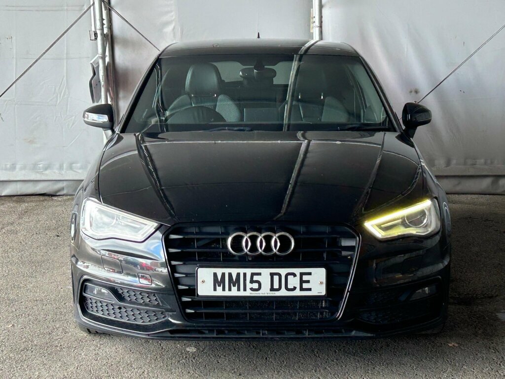 Audi A3 2.0 Tdi S Line Euro 6 Ss MM15DCE Black #3
