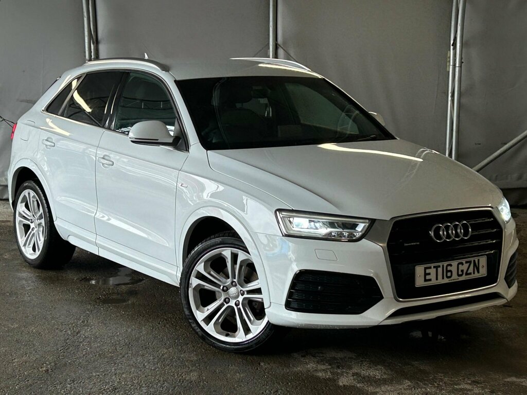 Audi Q3 2.0 Tdi S Line Plus S Tronic Quattro Euro 6 Ss White