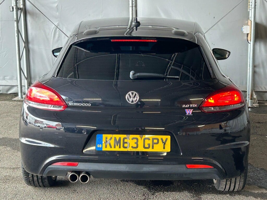Volkswagen Scirocco 2.0 Tdi R-line Dsg Euro 5 Leather, Nav Black #5