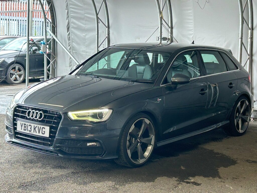 Audi A3 2.0 Tdi S Line Sportback Euro 5 Ss YB13KVG Grey #3