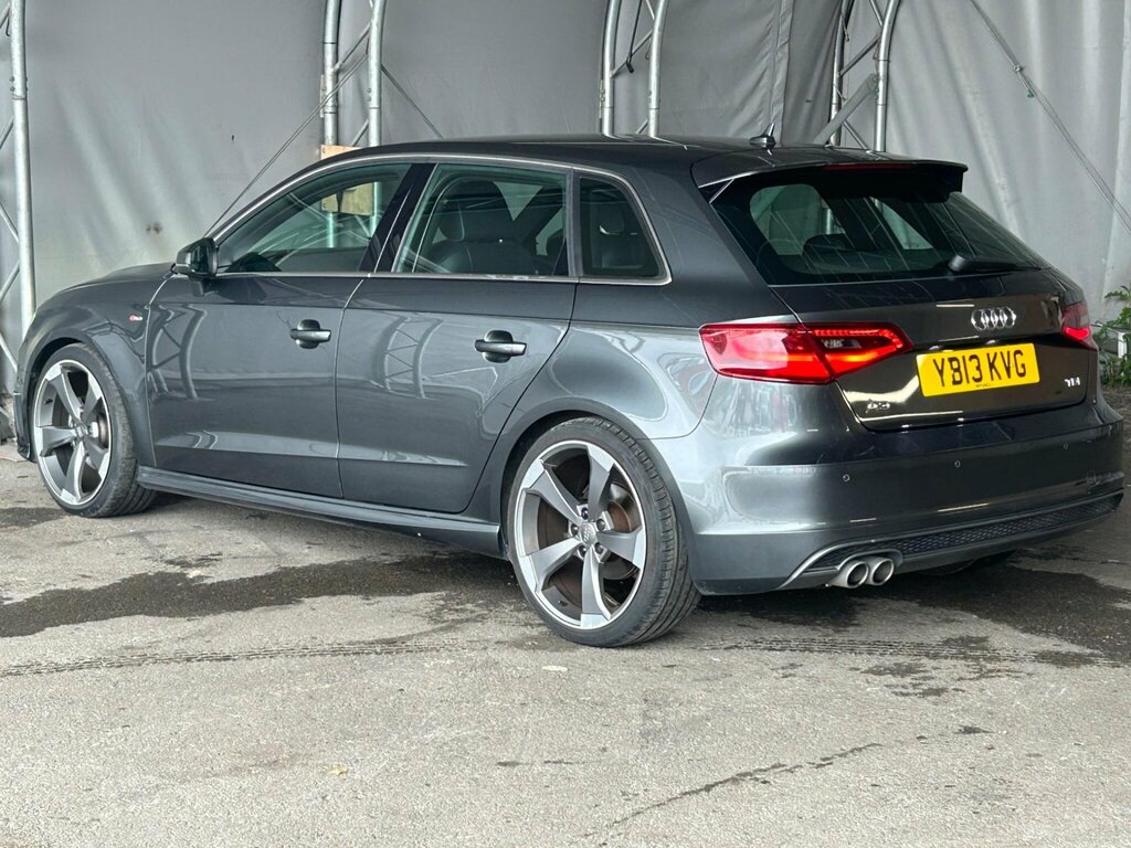 Audi A3 2.0 Tdi S Line Sportback Euro 5 Ss YB13KVG Grey #6