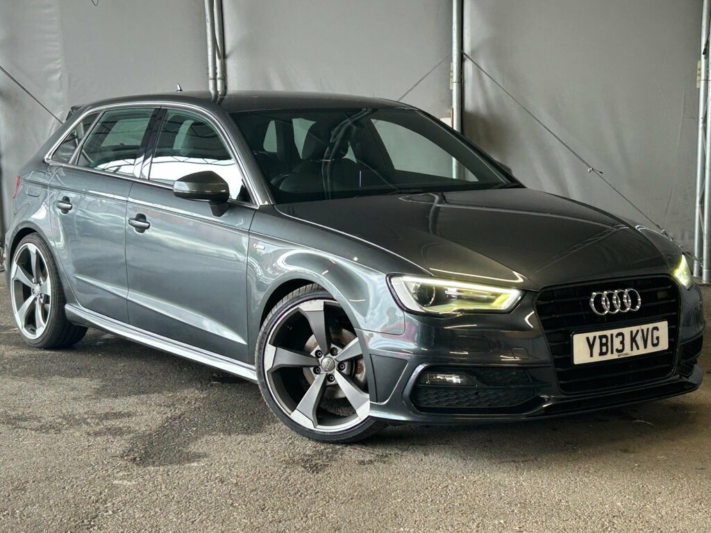 Audi A3 2.0 Tdi S Line Sportback Euro 5 Ss YB13KVG Grey