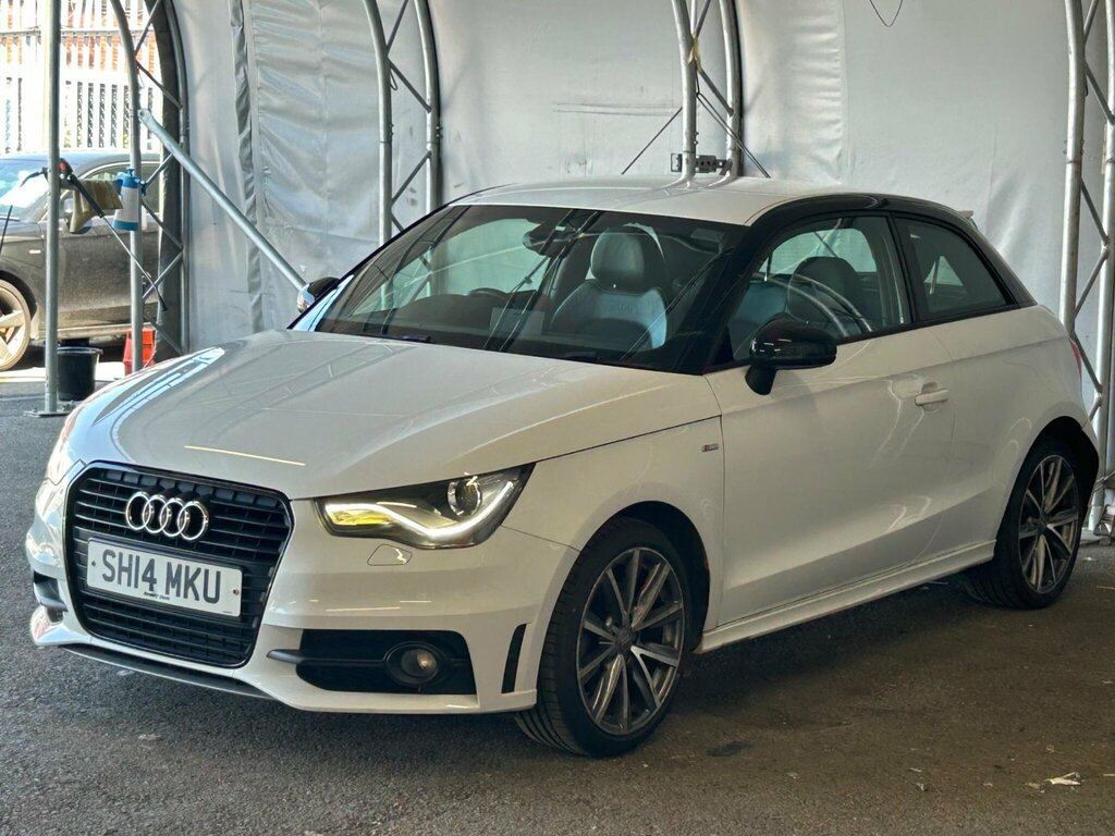 Audi A1 1.6 Tdi S Line Style Edition Euro 5 Ss SH14MKU White #3