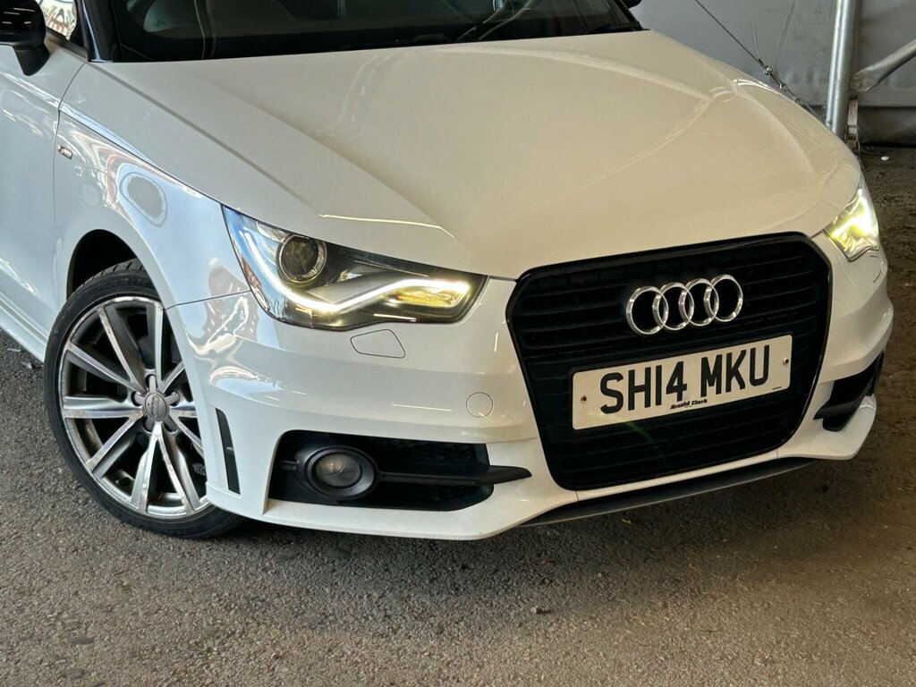 Audi A1 1.6 Tdi S Line Style Edition Euro 5 Ss SH14MKU White #2