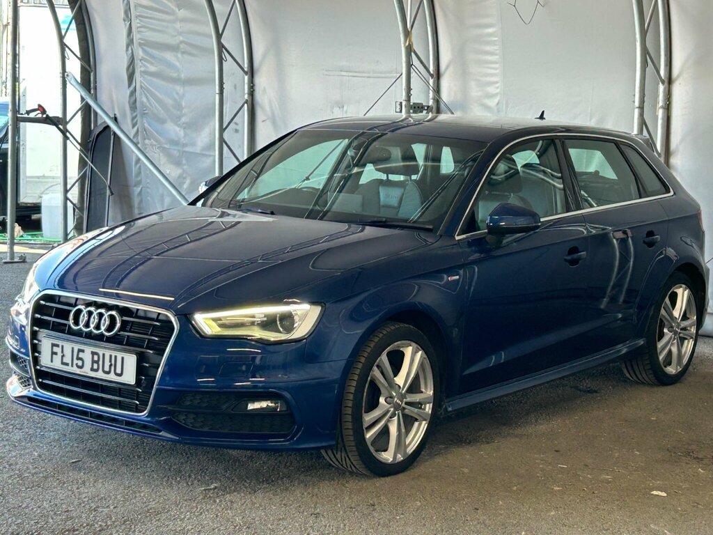 Audi A3 1.4 Tfsi Cod S Line Sportback Euro 6 Ss FL15BUU Blue #3