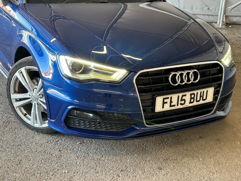 Audi A3 1.4 Tfsi Cod S Line Sportback Euro 6 Ss FL15BUU Blue #2