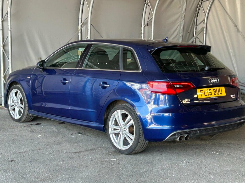 Audi A3 1.4 Tfsi Cod S Line Sportback Euro 6 Ss FL15BUU Blue #6