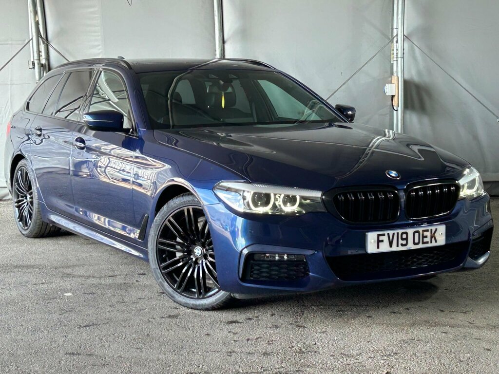 BMW 5 Series 2.0 520D M Sport Touring Xdrive Euro 6 Ss Blue