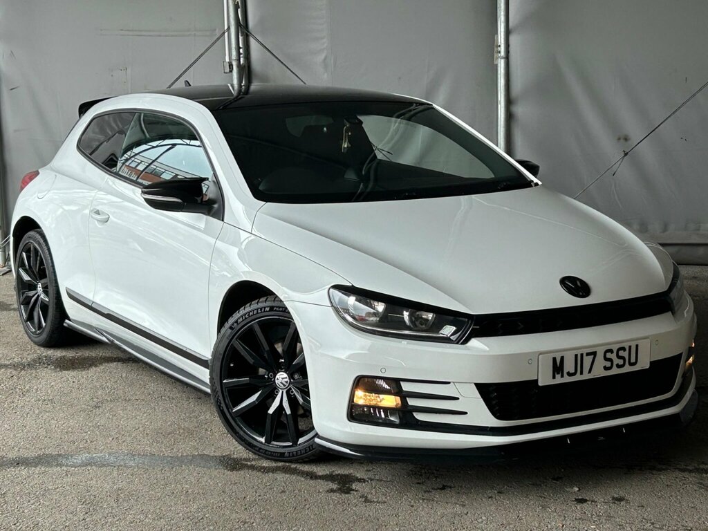 Volkswagen Scirocco 2.0 Tdi Bluemotion Tech Gt Black Edition Euro 6 S White