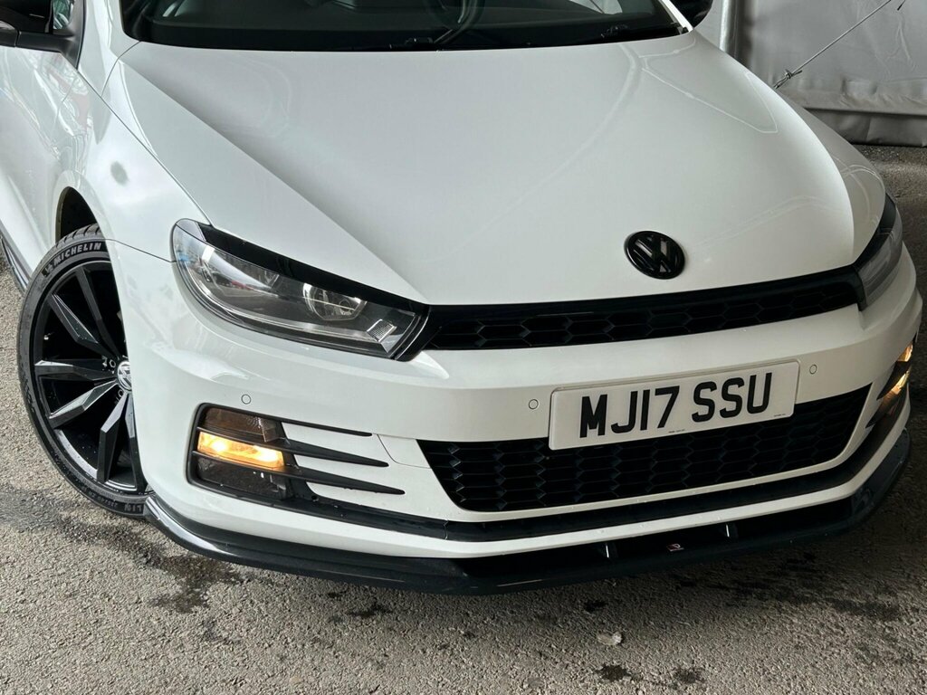 Volkswagen Scirocco 2.0 Tdi Bluemotion Tech Gt Black Edition Euro 6 S White #2