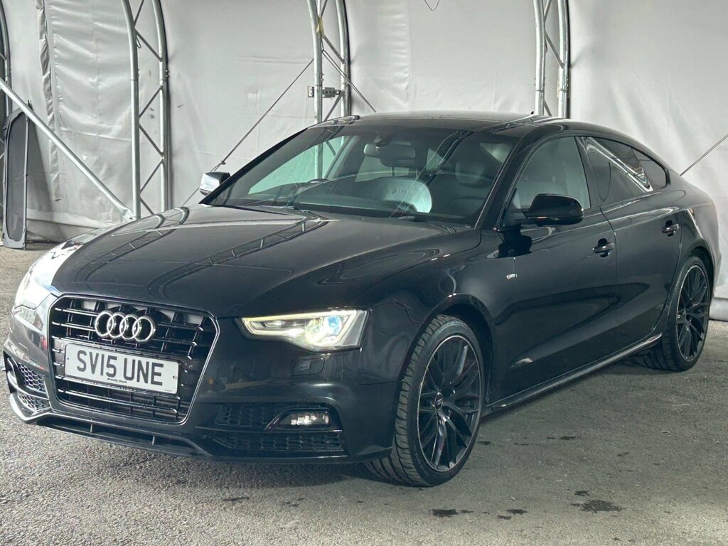 Audi A5 2.0 Tdi Black Edition Plus Sportback Euro 5 Ss SV15UNE Black #3