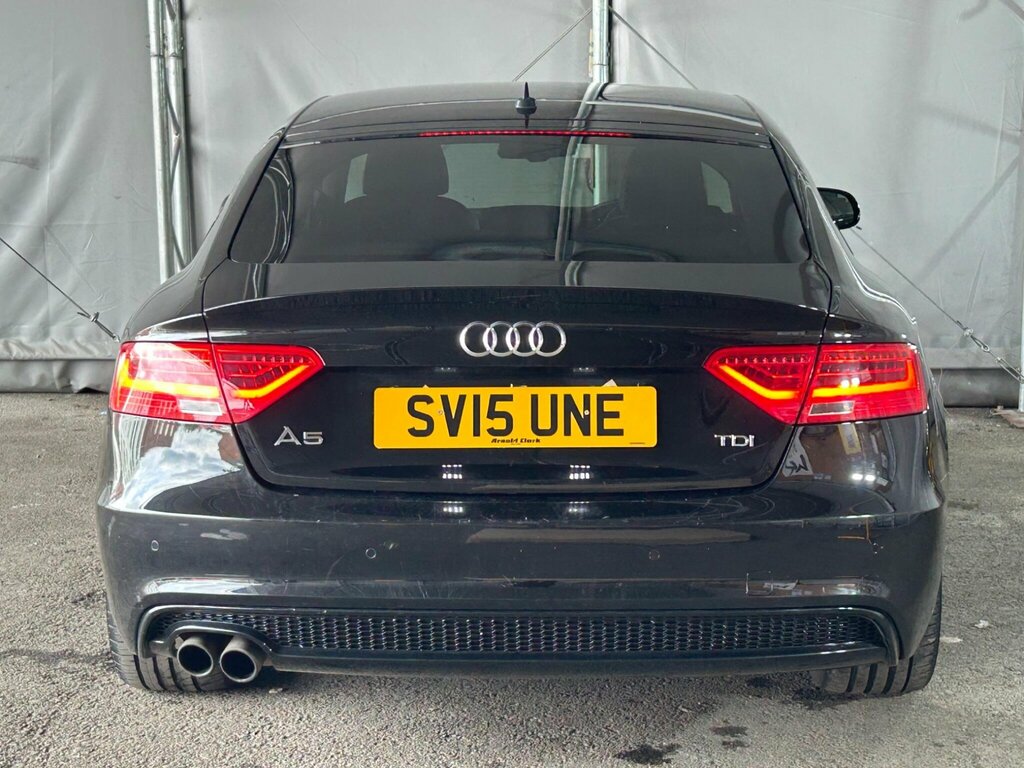Audi A5 2.0 Tdi Black Edition Plus Sportback Euro 5 Ss SV15UNE Black #5
