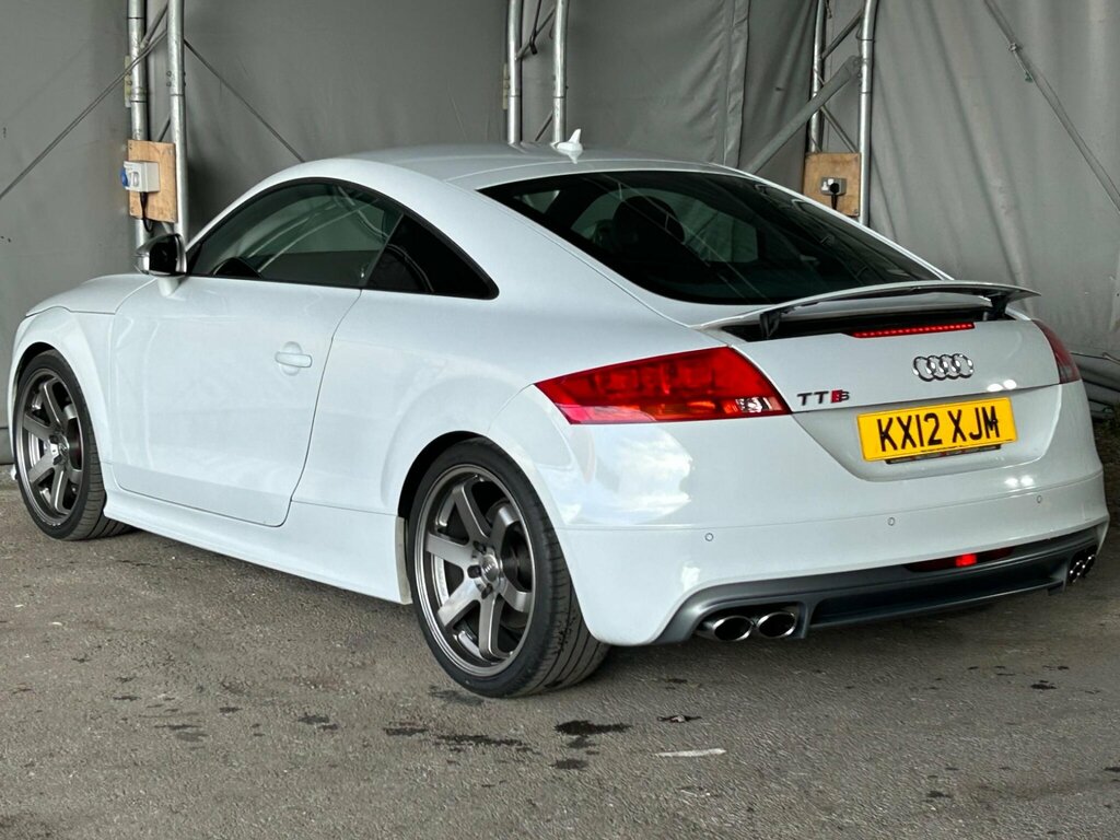 Audi TTS 2.0 Tfsi Black Edition S Tronic Quattro Euro 5 KX12XJM White #6