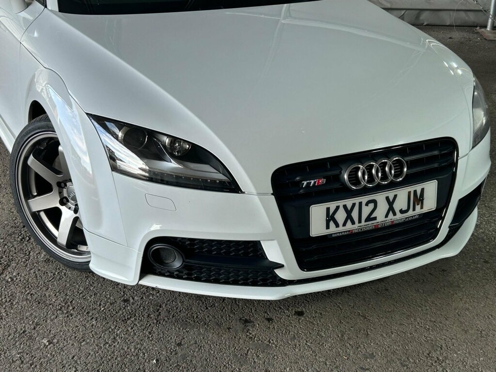 Audi TTS 2.0 Tfsi Black Edition S Tronic Quattro Euro 5 KX12XJM White #2