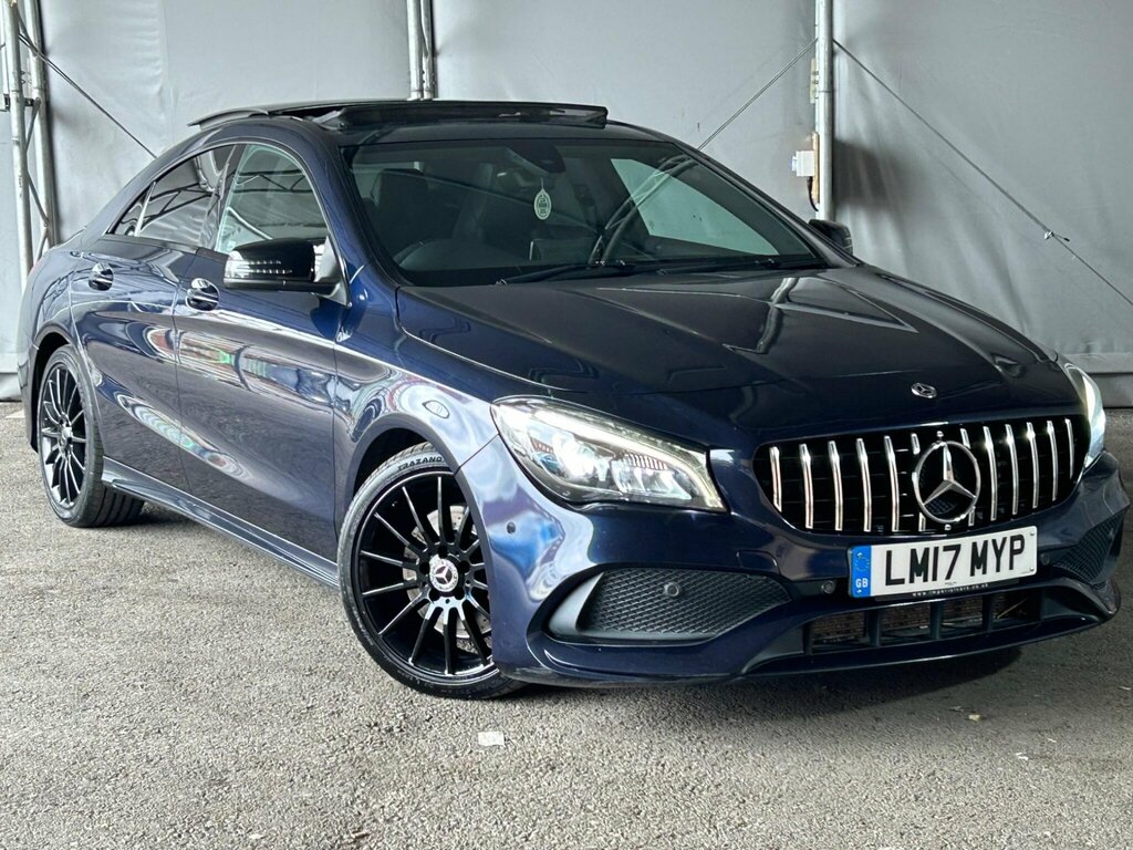 Mercedes-Benz CLA Class 2.1 Cla220d Amg Line Coupe 7G-dct Euro 6 Ss Blue