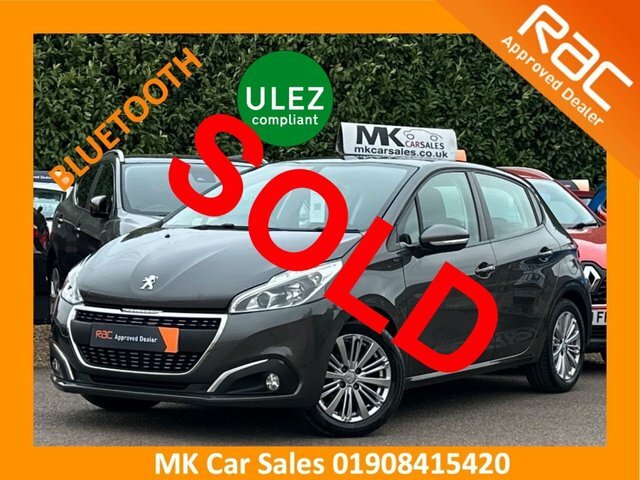 Peugeot 208 2019 1.2 Puretech 82 Signature Start Stop Gf Grey