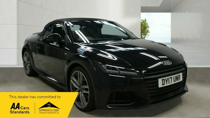 Audi TT Tfsi S Line Black DY17UMR Black