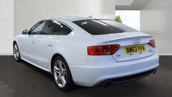 Audi A5 2.0 Tfsi Se Sportback White #3