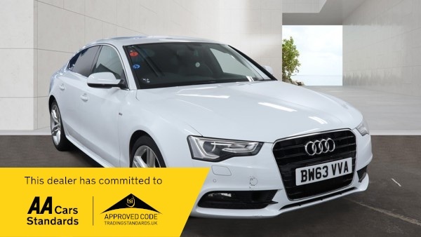 Audi A5 2.0 Tfsi Se Sportback White