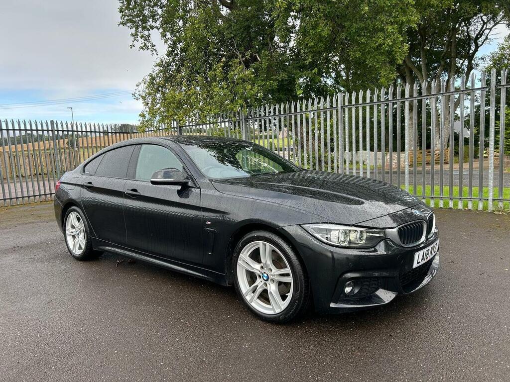 BMW 4 Series Gran Coupe 2.0 420D M Sport Euro 6 Ss LA18NYZ Black #2