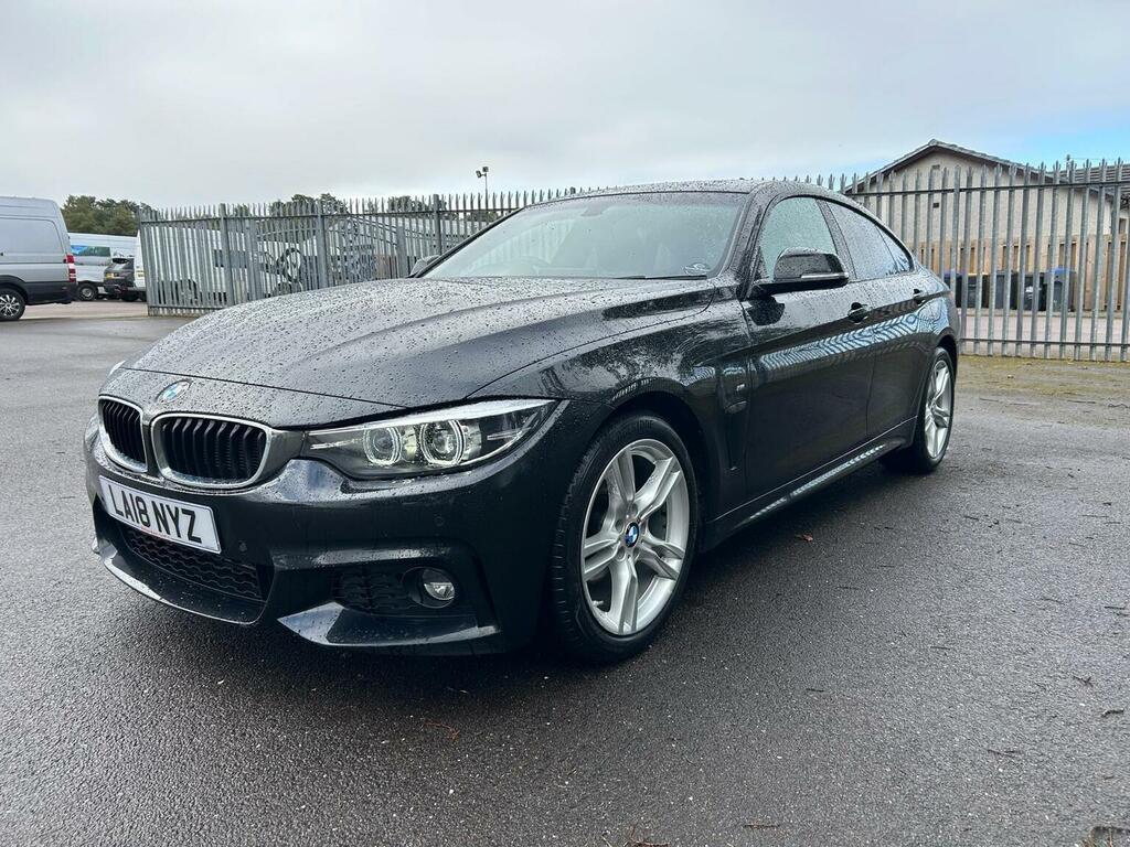 BMW 4 Series Gran Coupe 2.0 420D M Sport Euro 6 Ss LA18NYZ Black #3
