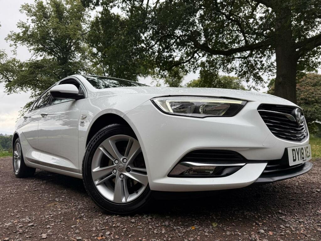 Vauxhall Insignia 1.5I Turbo Sri Grand Sport Euro 6 Ss White
