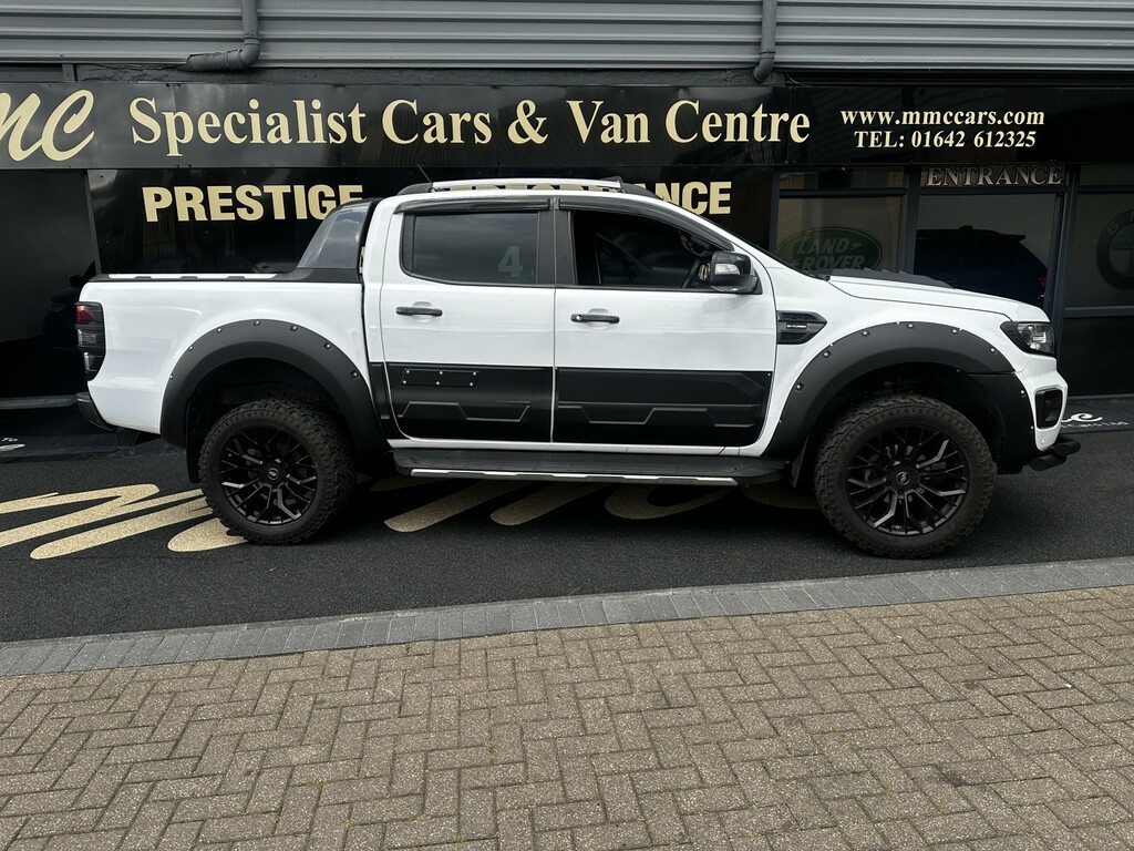 Ford Ranger Pickup 2.0 Ranger Wildtrak Double Cab 2.0L Ecoblue MF71VOM White #4