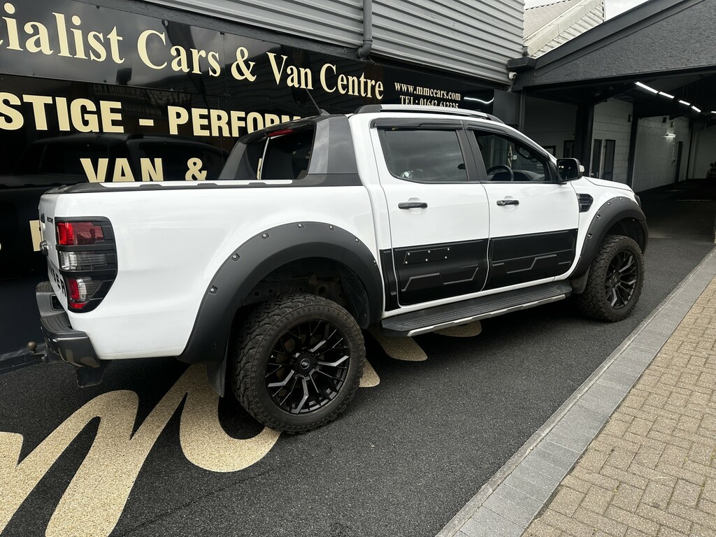 Ford Ranger Pickup 2.0 Ranger Wildtrak Double Cab 2.0L Ecoblue MF71VOM White #3