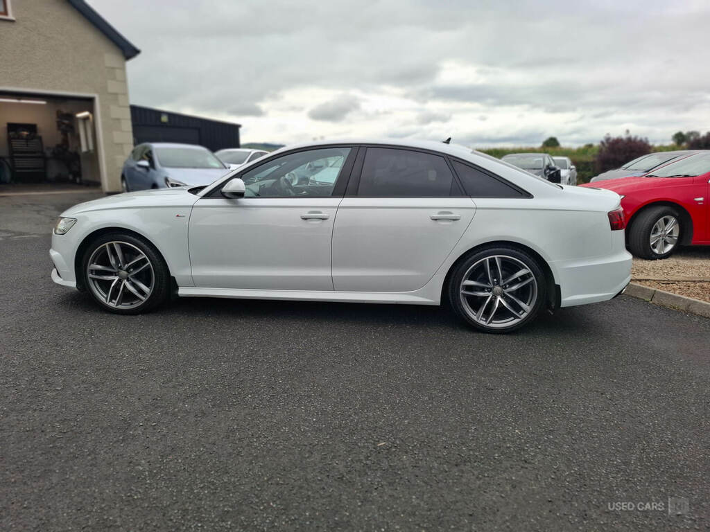 Audi A6 2.0 Tdi Quattro Black Edition S Tronic SG17VBC White #3