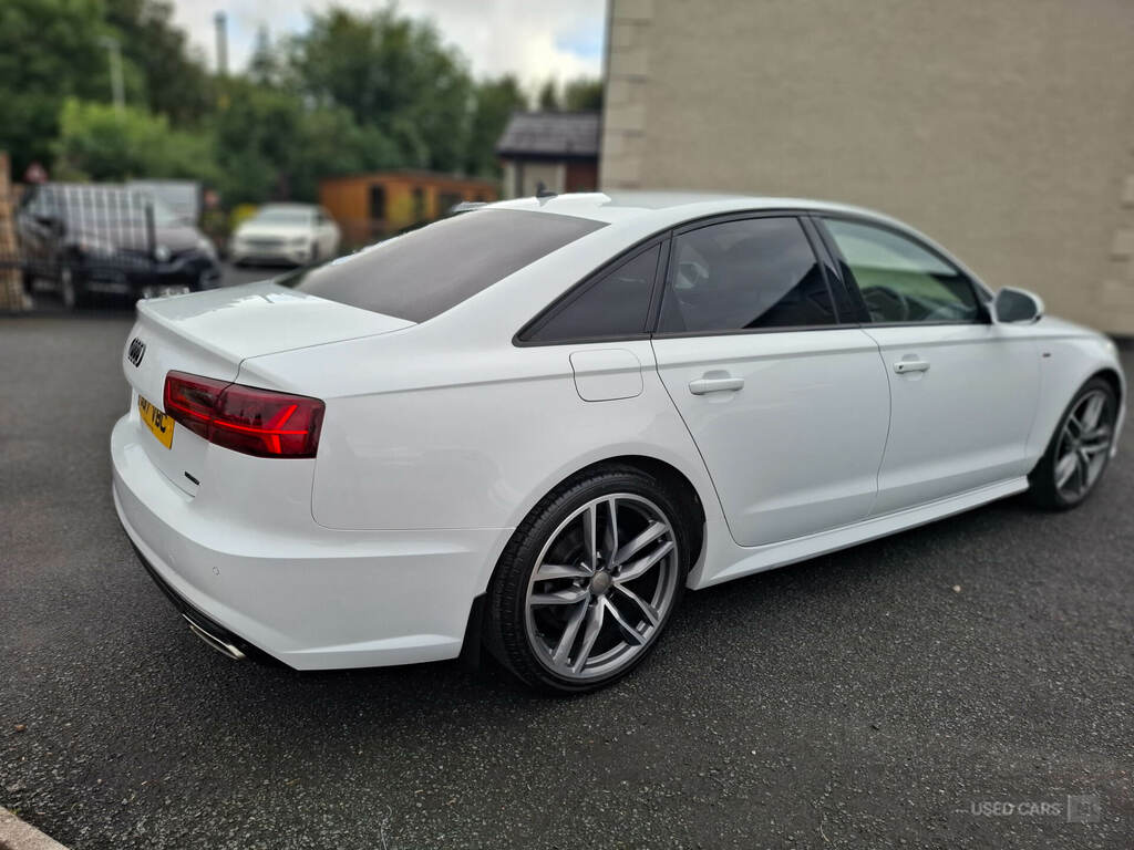 Audi A6 2.0 Tdi Quattro Black Edition S Tronic SG17VBC White #5