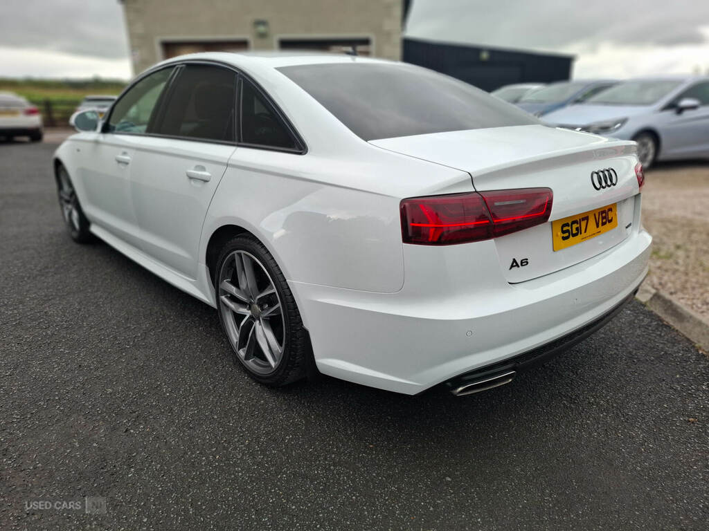 Audi A6 2.0 Tdi Quattro Black Edition S Tronic SG17VBC White #4